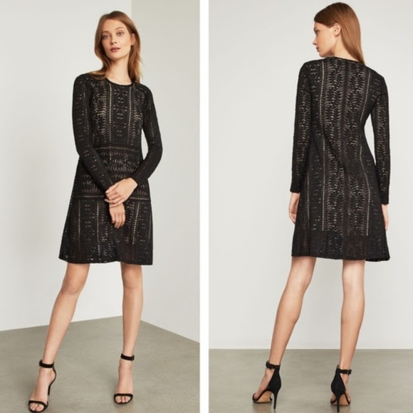 NWOT Bcbgmaxazria Long Sleeve Lace Dress - Picture 1 of 6